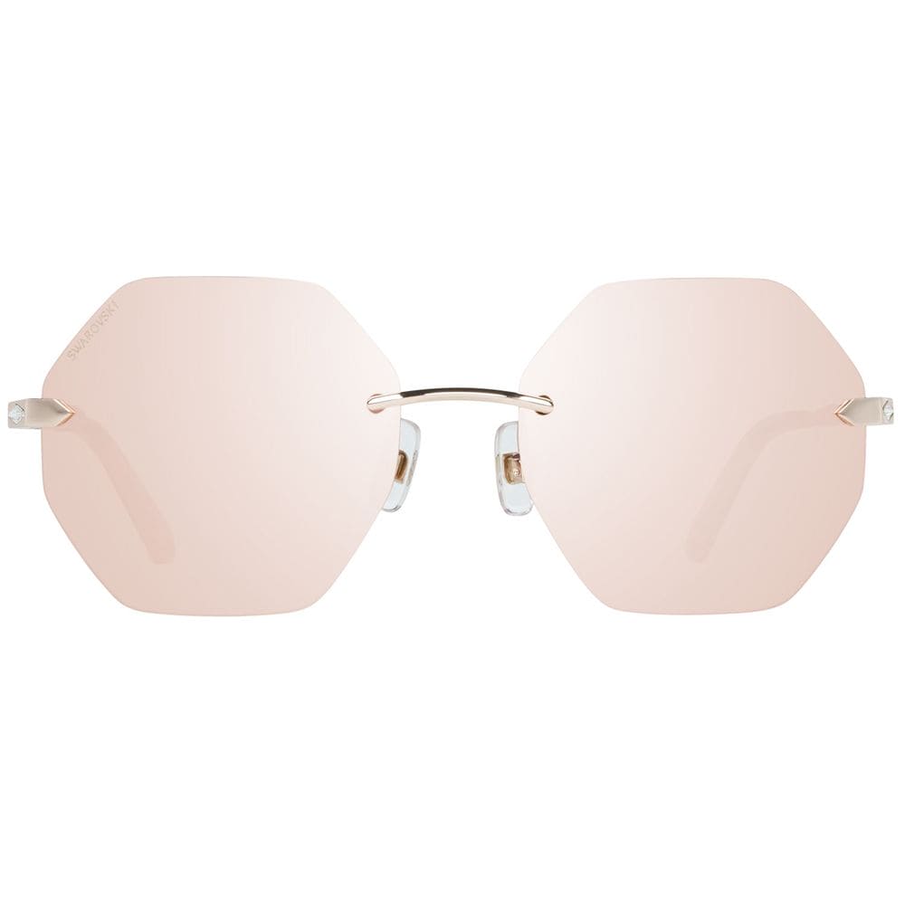 Swarovski Gold Metal Sunglasses