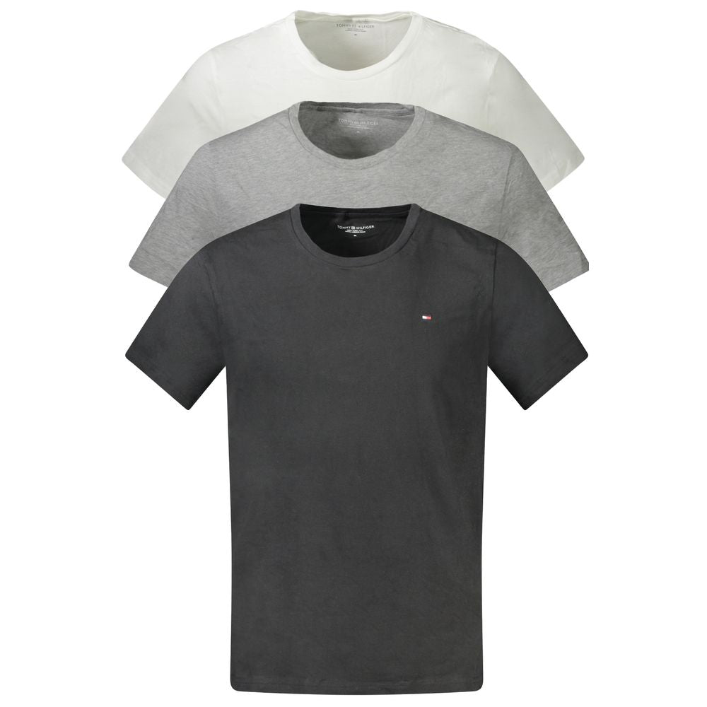 Tommy Hilfiger Gray Cotton T-Shirt