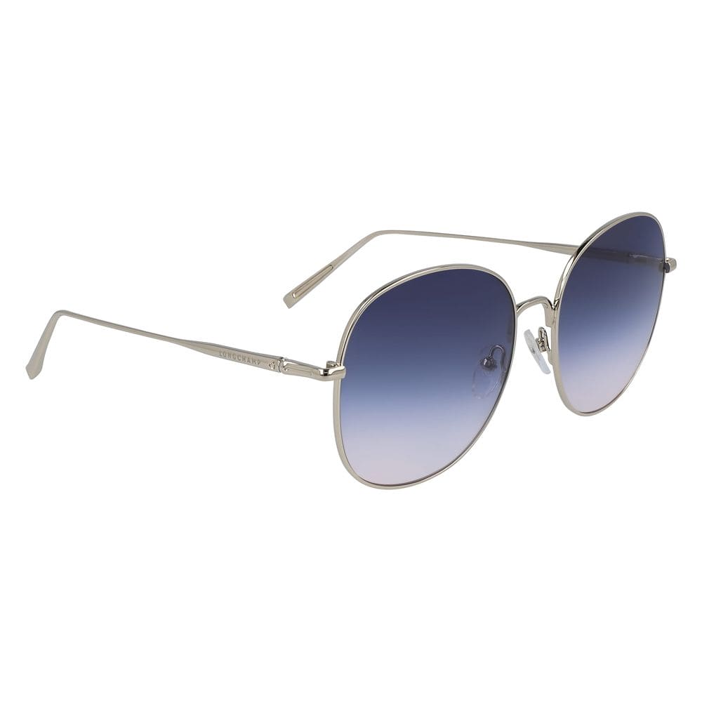 Longchamp Gold Metal Sunglasses