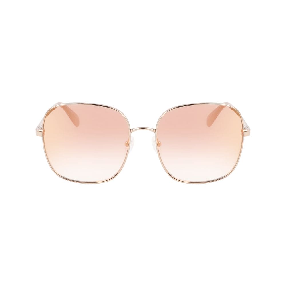 Longchamp Gold Metal Sunglasses