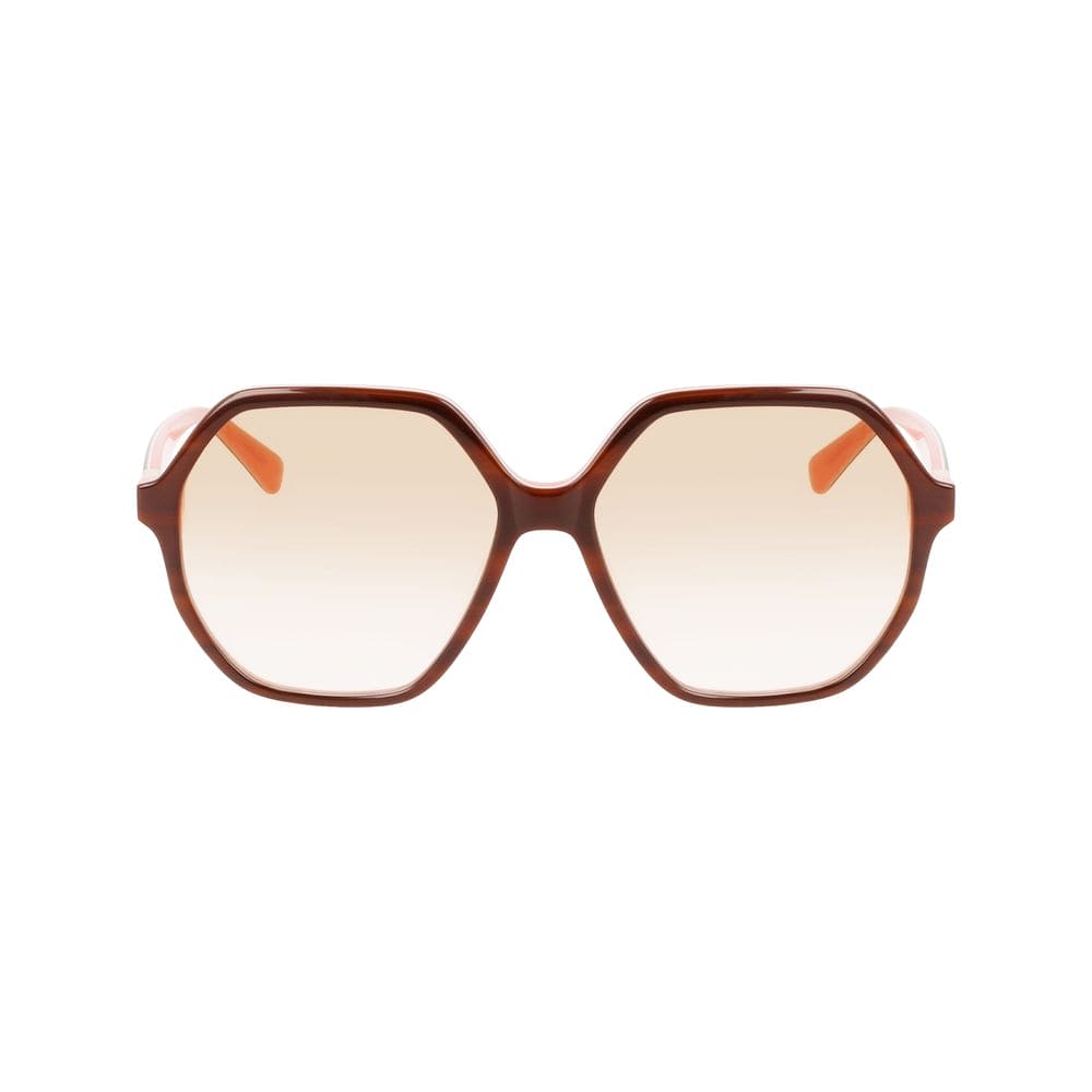 Longchamp Brown Acetate Sunglasses