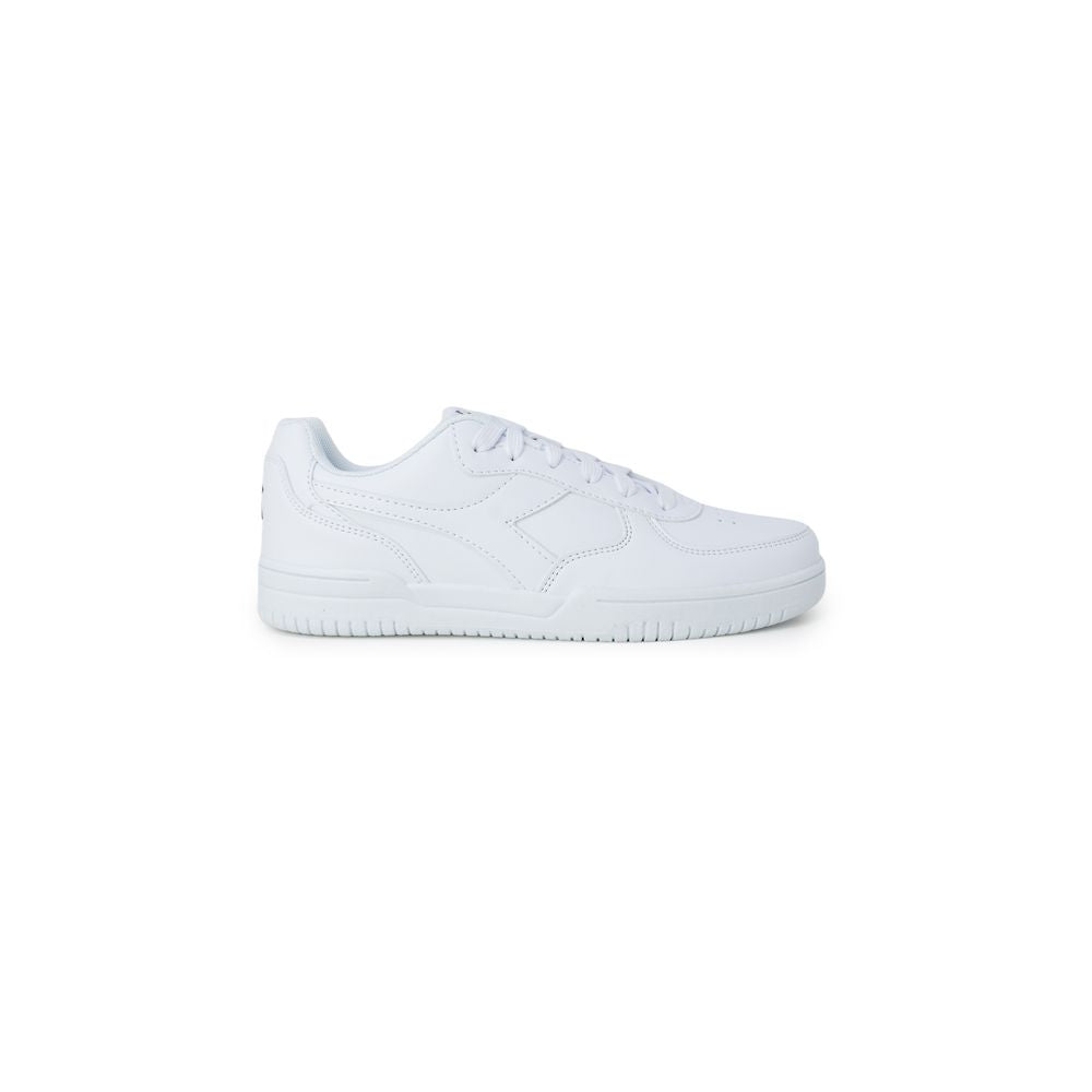 Diadora White Artificial Leather Low Top Sneakers