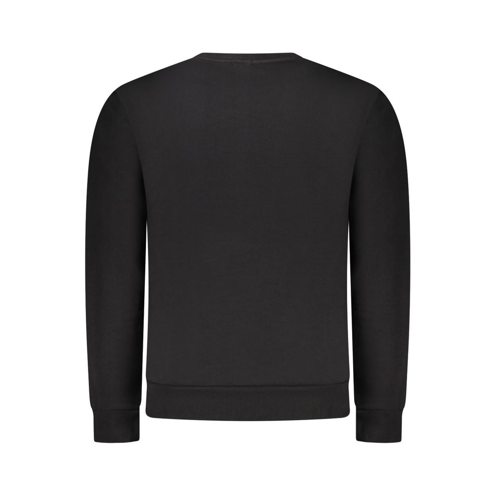 Rifle Black Cotton Sweater