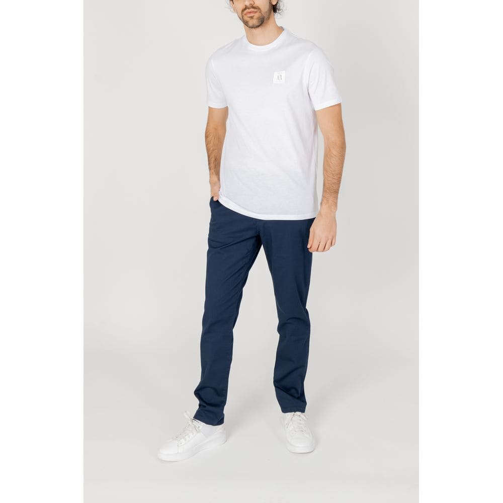 Armani Exchange Blue Cotton Jeans & Pant