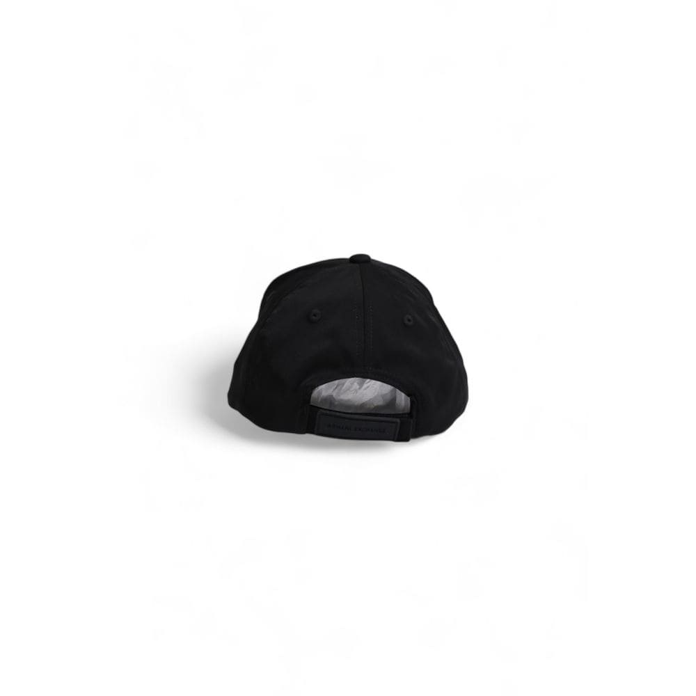 Armani Exchange Black Polyester Hats & Cap