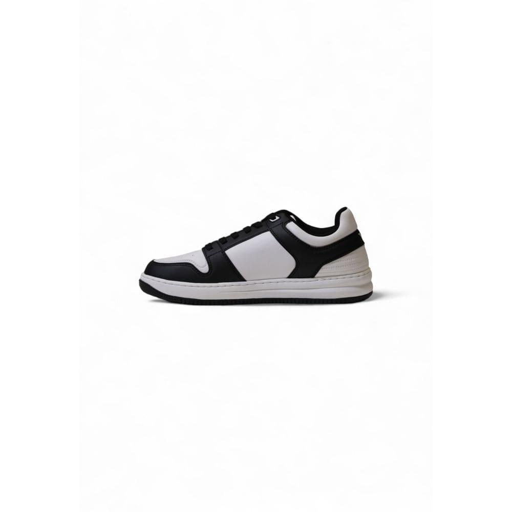 EA7 Emporio Armani Black And White Polyester Sneaker