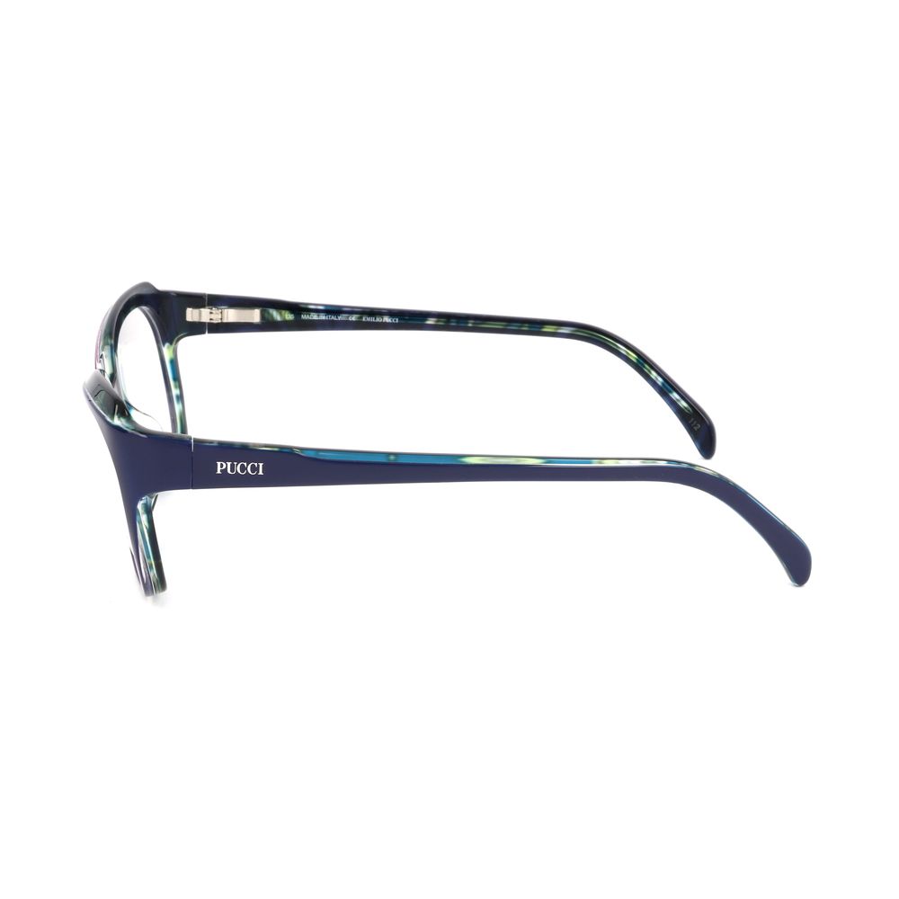 Emilio Pucci Blue Plastic Glasses (Frames)