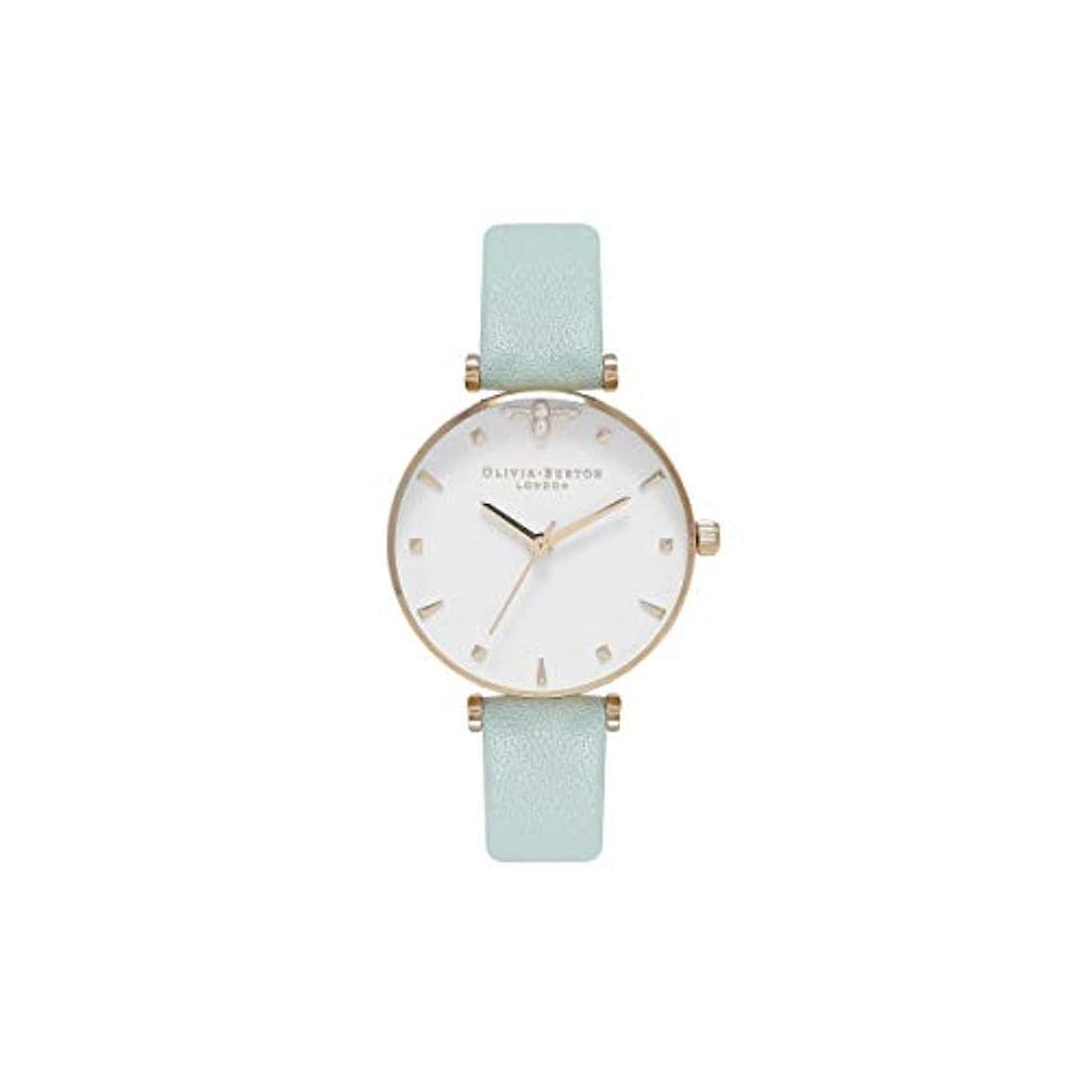 Olivia Burton Green Synthetic Leather Watch