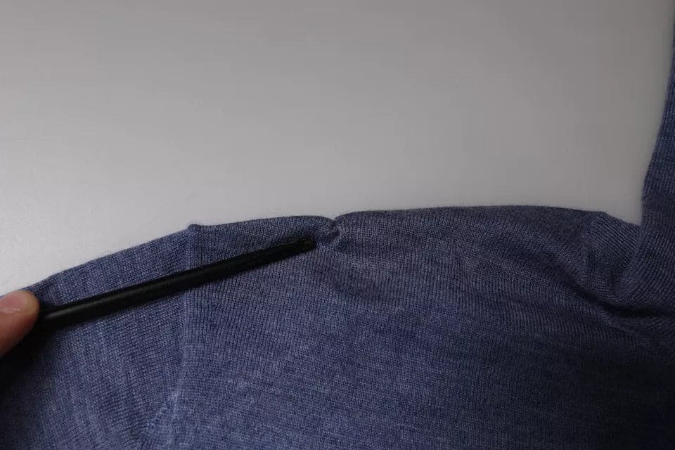 Pull à col roulé à manches longues bleu violet Dolce &amp; Gabbana