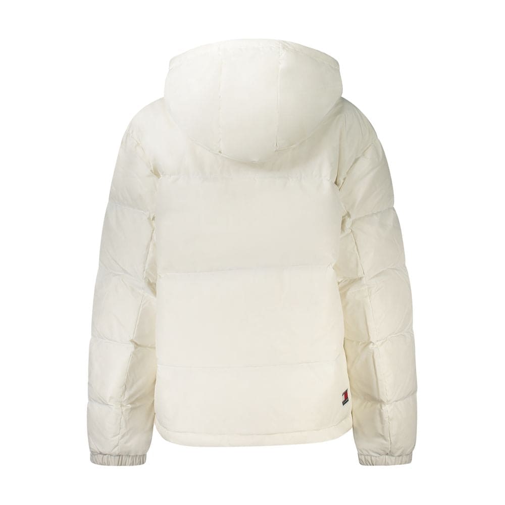 Tommy Hilfiger White Polyester Jackets & Coat