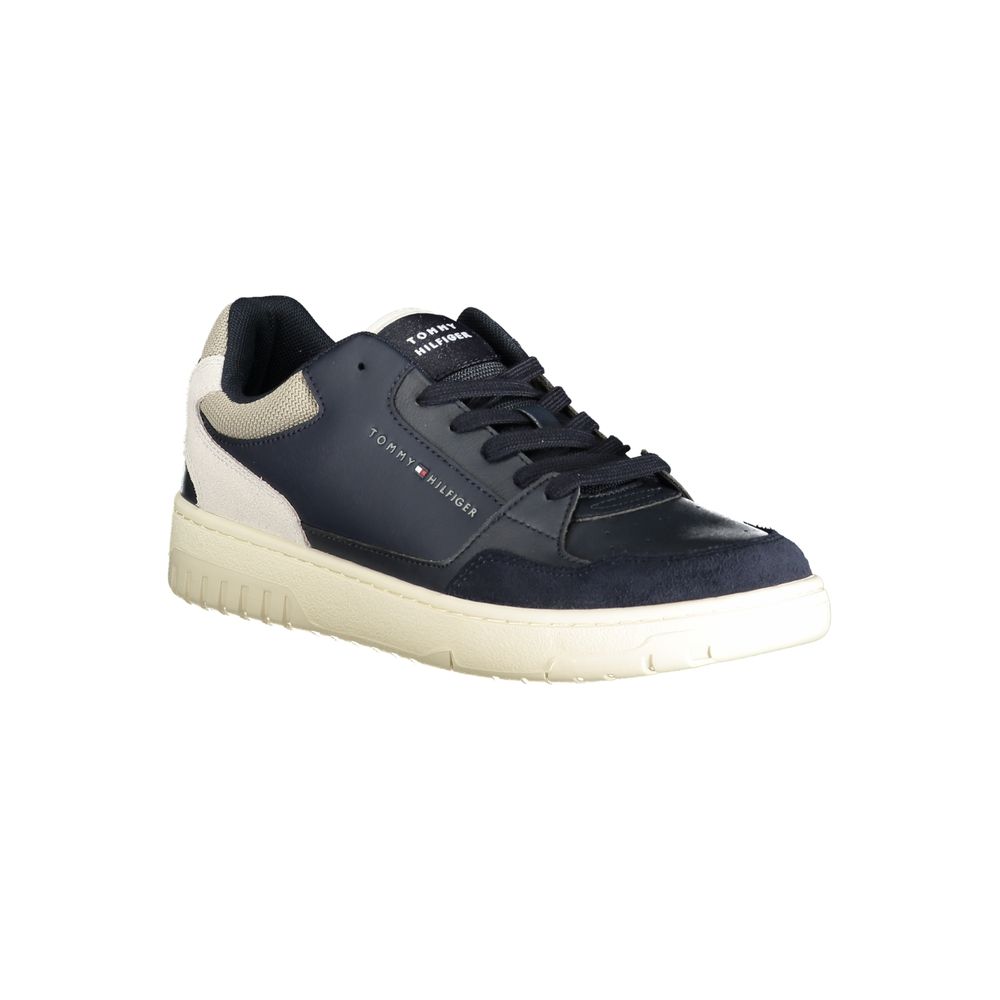 Tommy Hilfiger Blue Polyester Sneaker