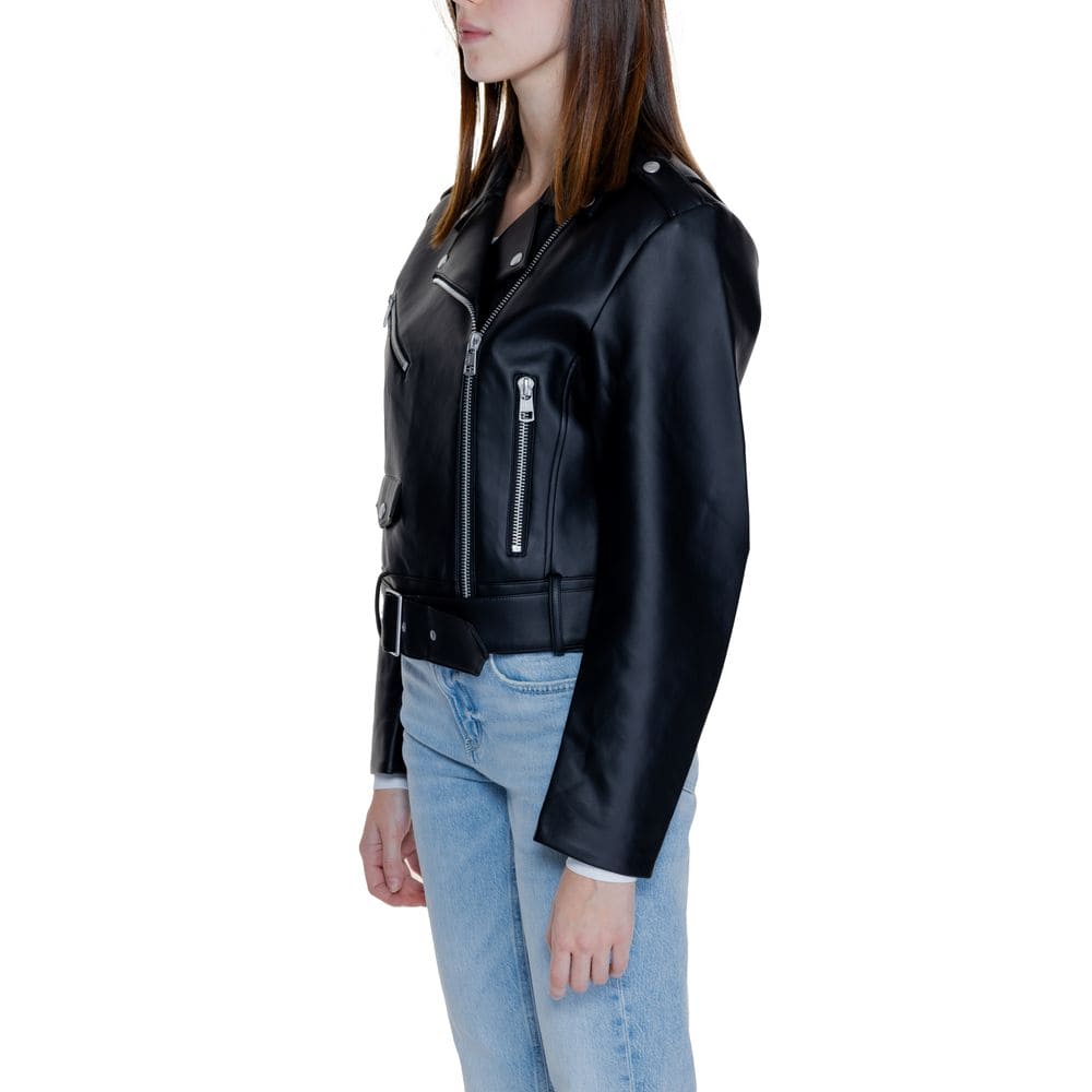 Calvin Klein Jeans Black Polyethylene Jackets & Coat