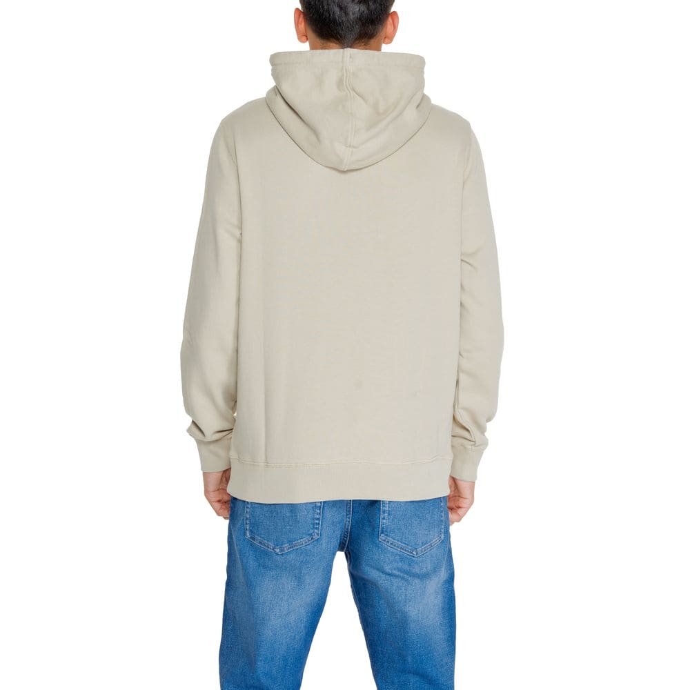 Calvin Klein Jeans Beige Cotton Rigenerato Sweater