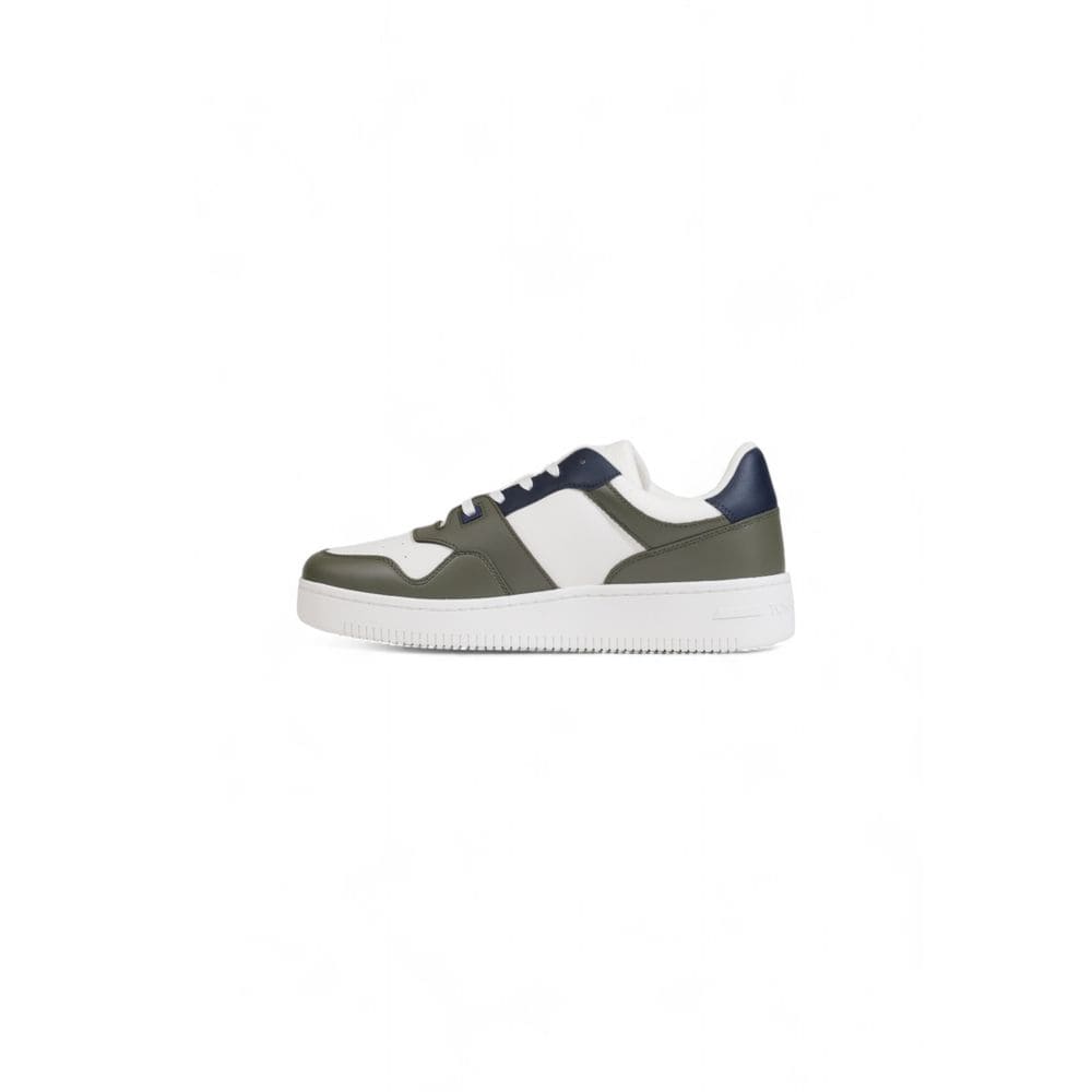 Tommy Hilfiger Green Leather Sneaker