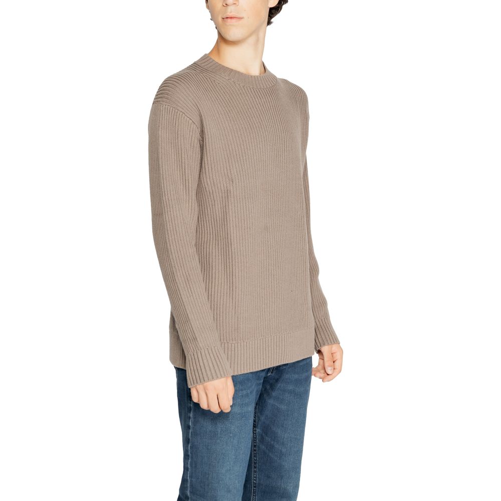 Calvin Klein Jeans Brown Organic Cotton Sweater