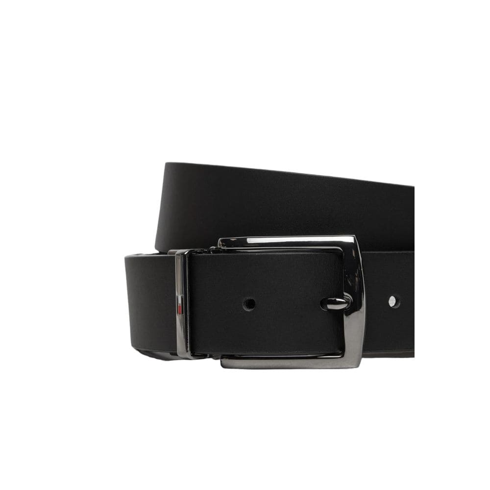 Tommy Hilfiger Black Leather Belt