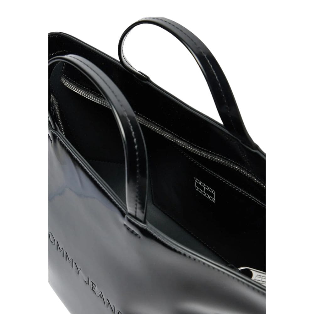 Tommy Hilfiger Black Polyethylene Handbag