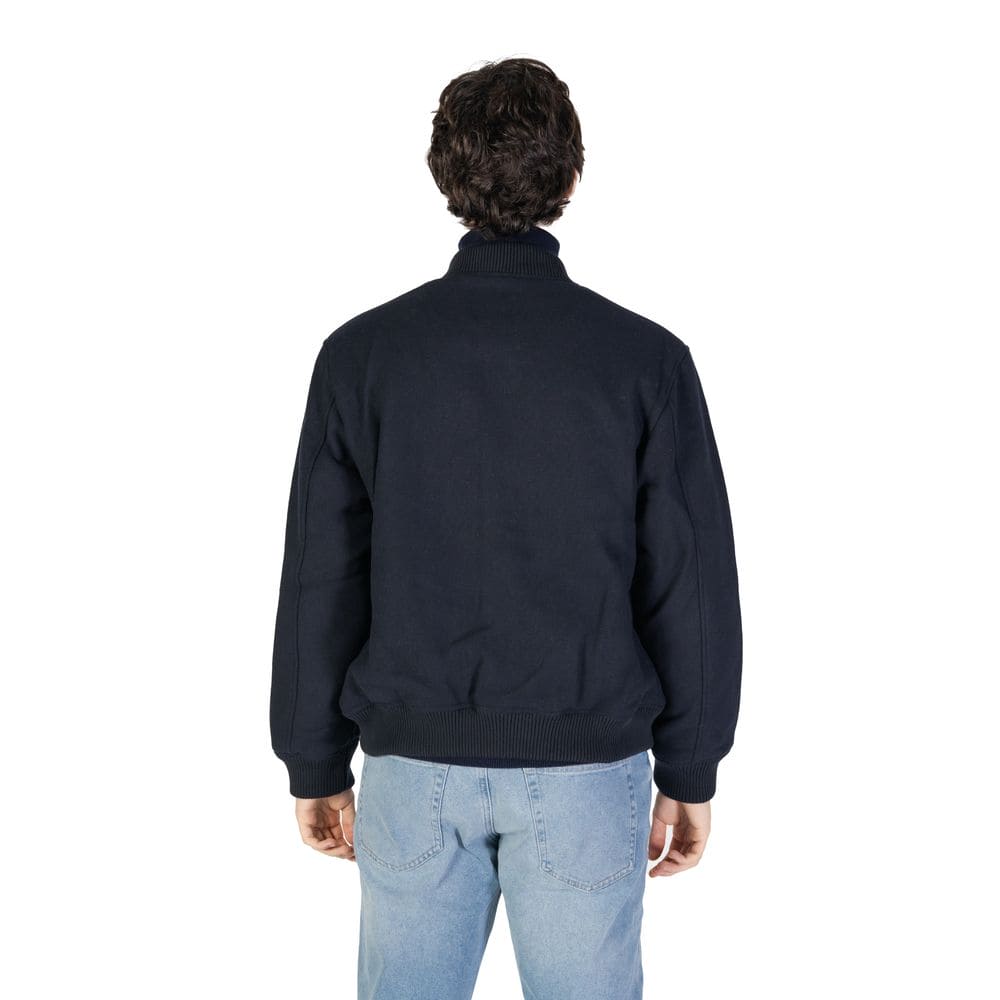 Gas Blue Polyester Jacket