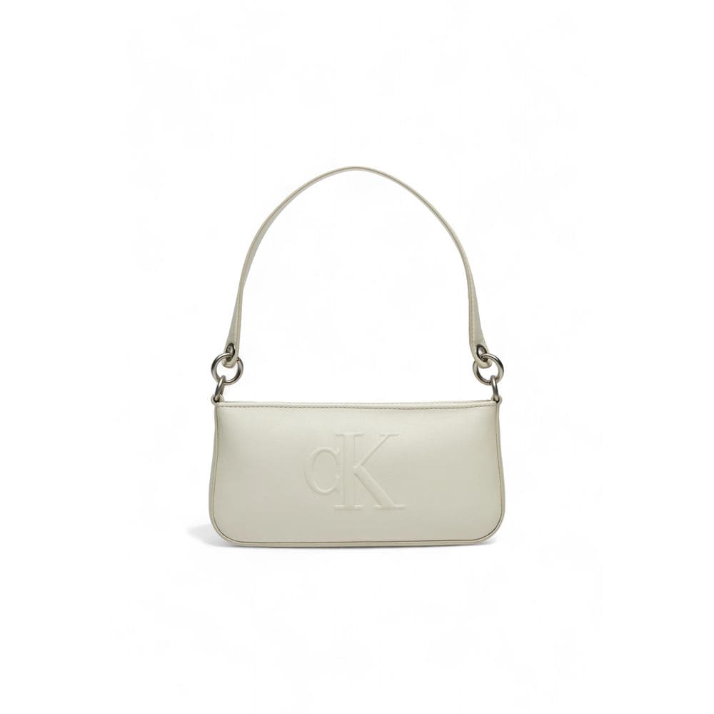 Calvin Klein Jeans Beige Polyethylene Handbag