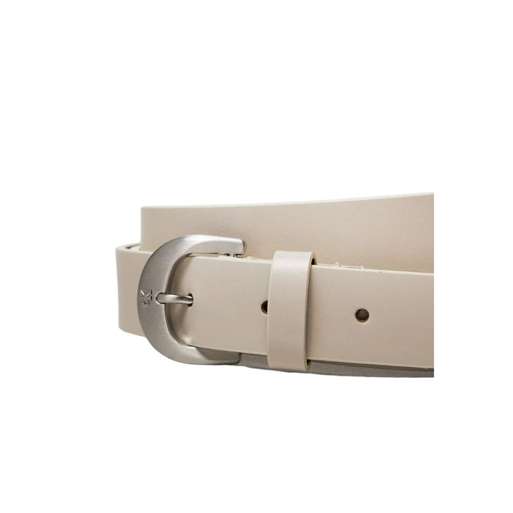 Calvin Klein Jeans Gray Leather Belt