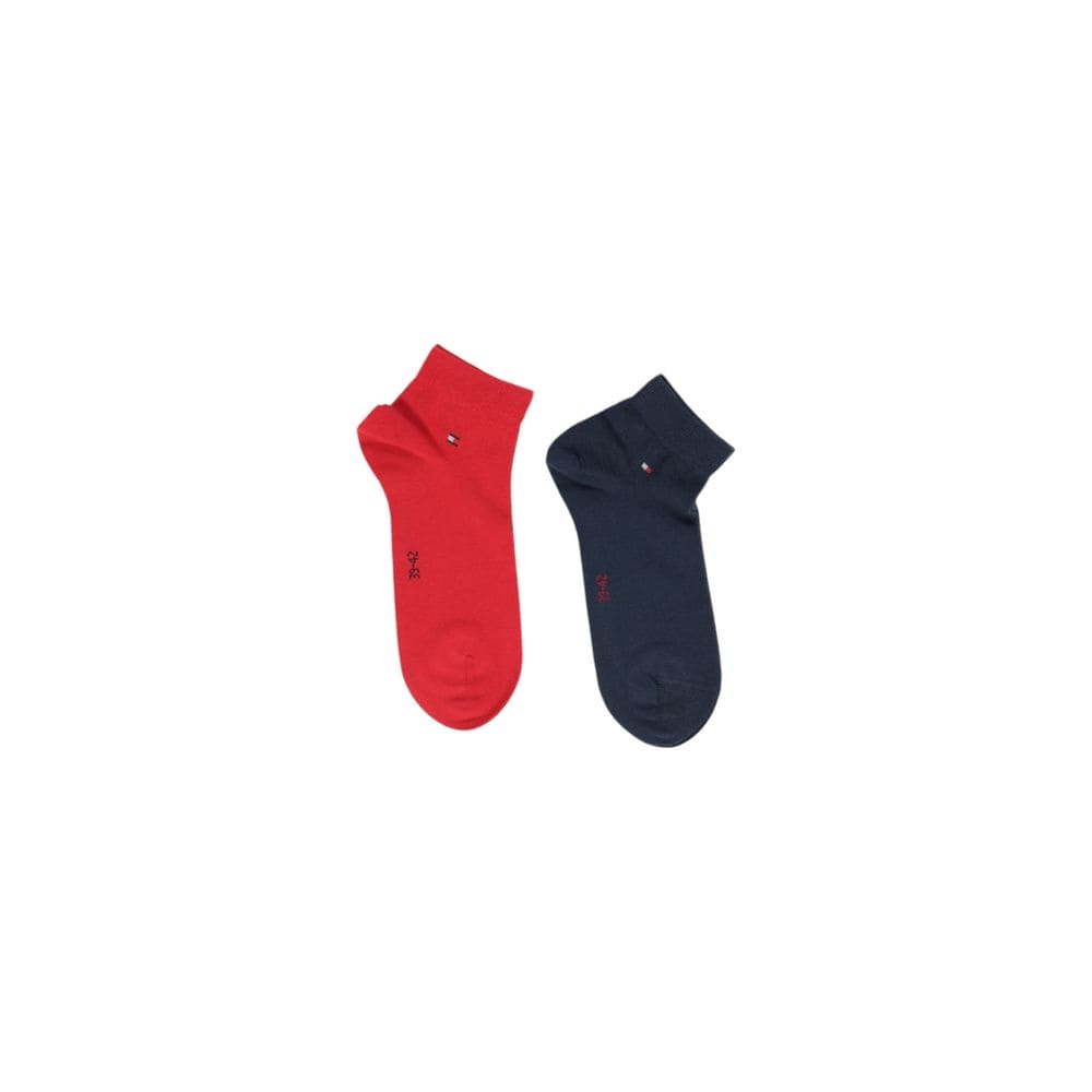 Tommy Hilfiger Red Cotton Sock