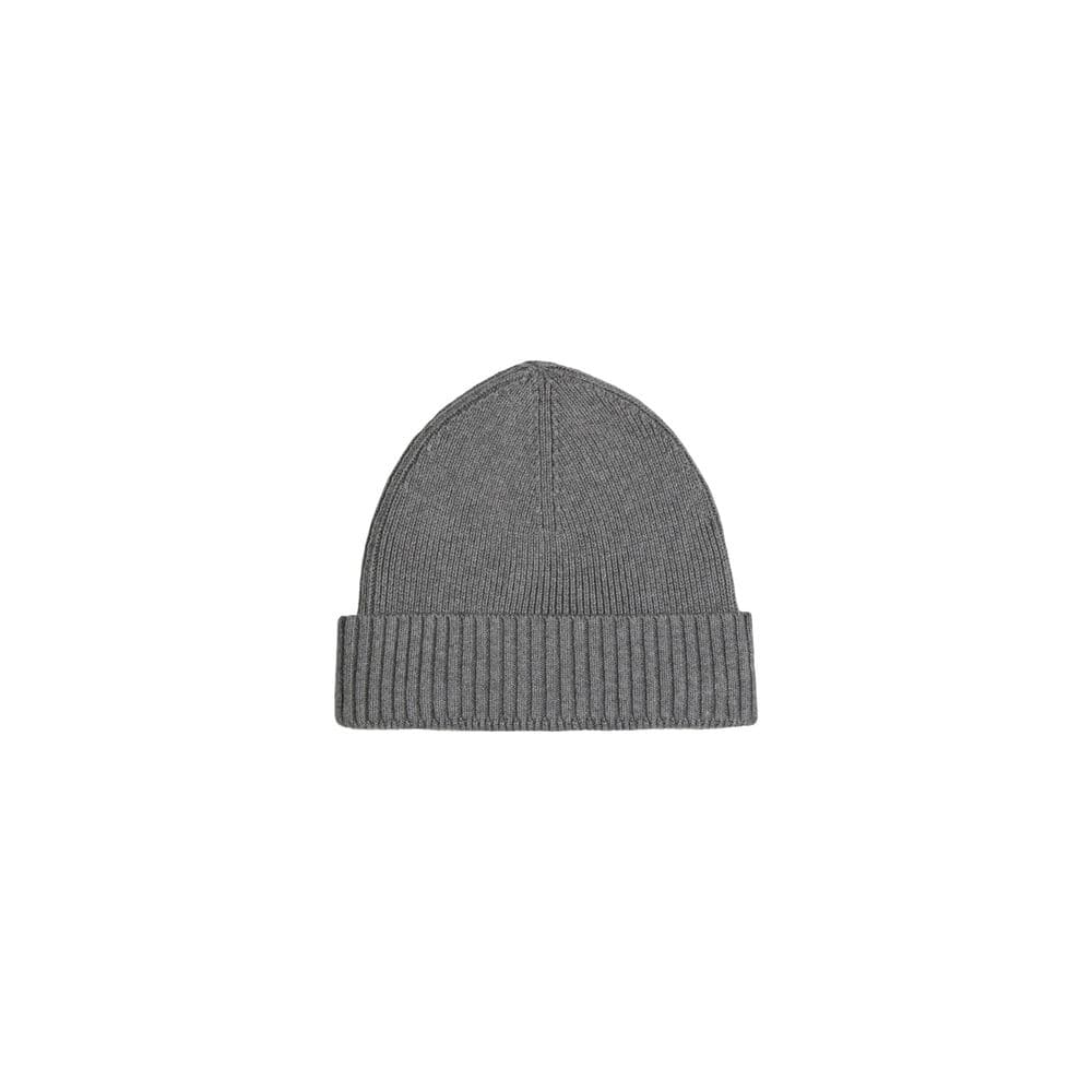 Tommy Hilfiger Gray Cotton Hats & Cap