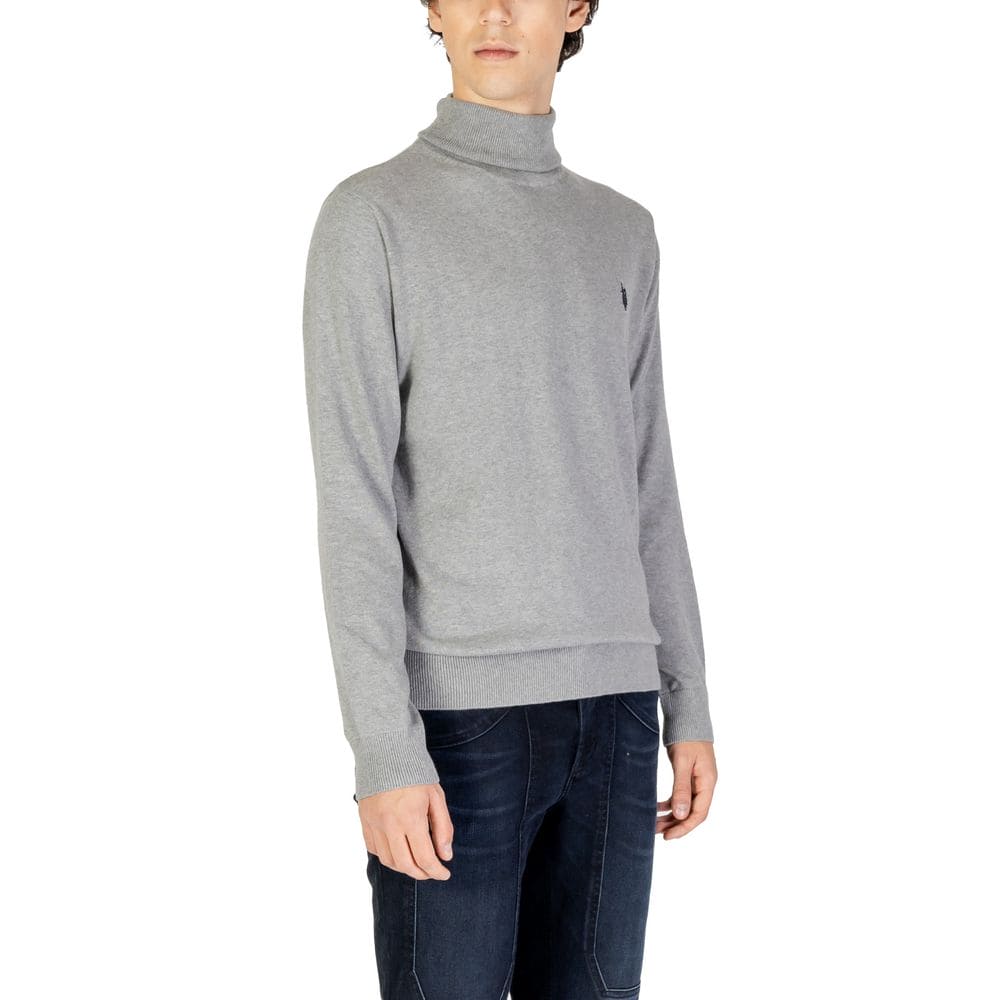 U.S. POLO ASSN. Gray Cotton Sweater