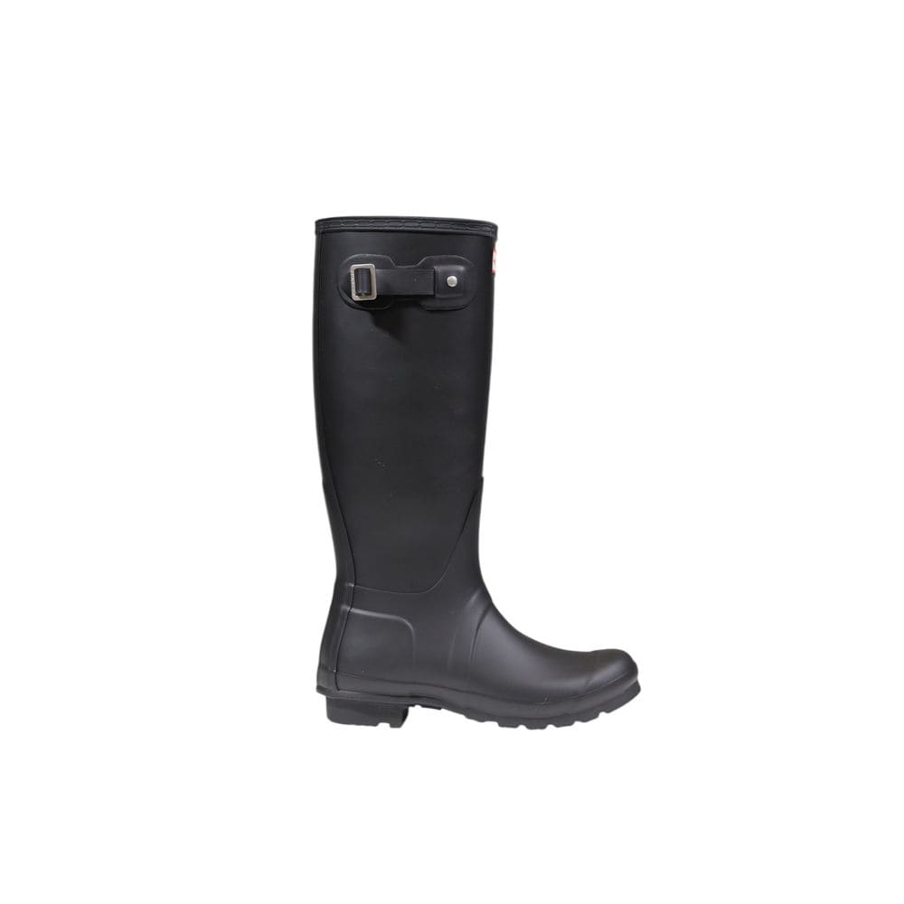 Hunter Black Polyester Polyester Boot