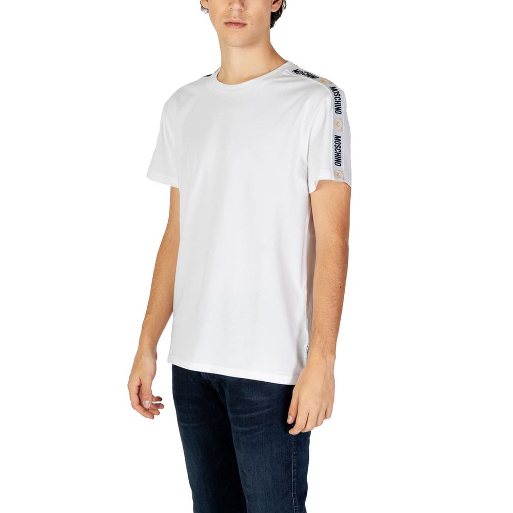 Moschino White Cotton T-Shirt