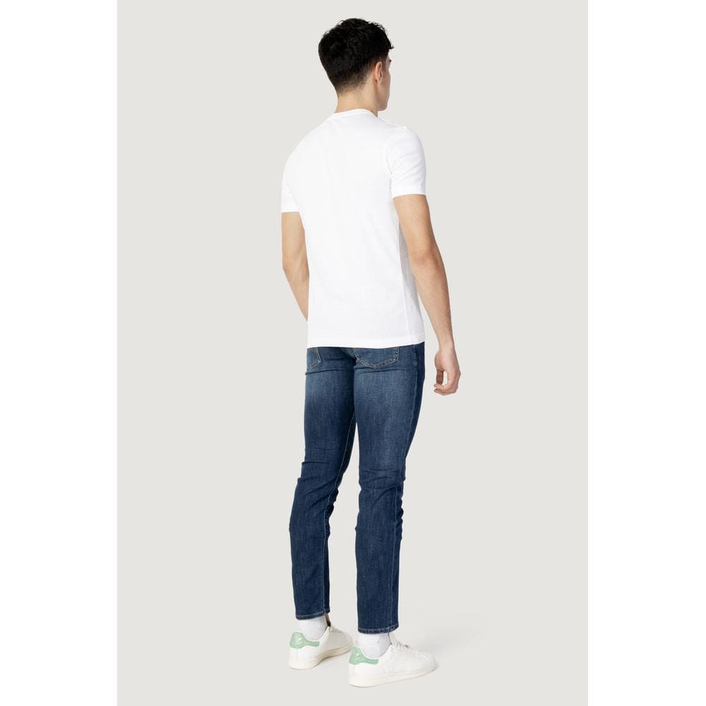 Calvin Klein Jeans White Cotton T-Shirt