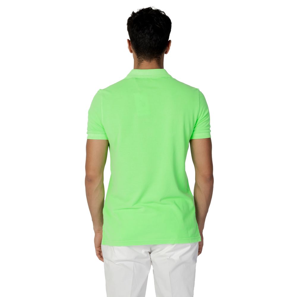 U.S. POLO ASSN. Green Cotton Polo Shirt