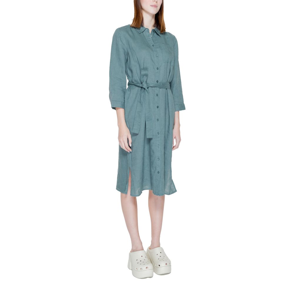 Street One Green Linen Dress