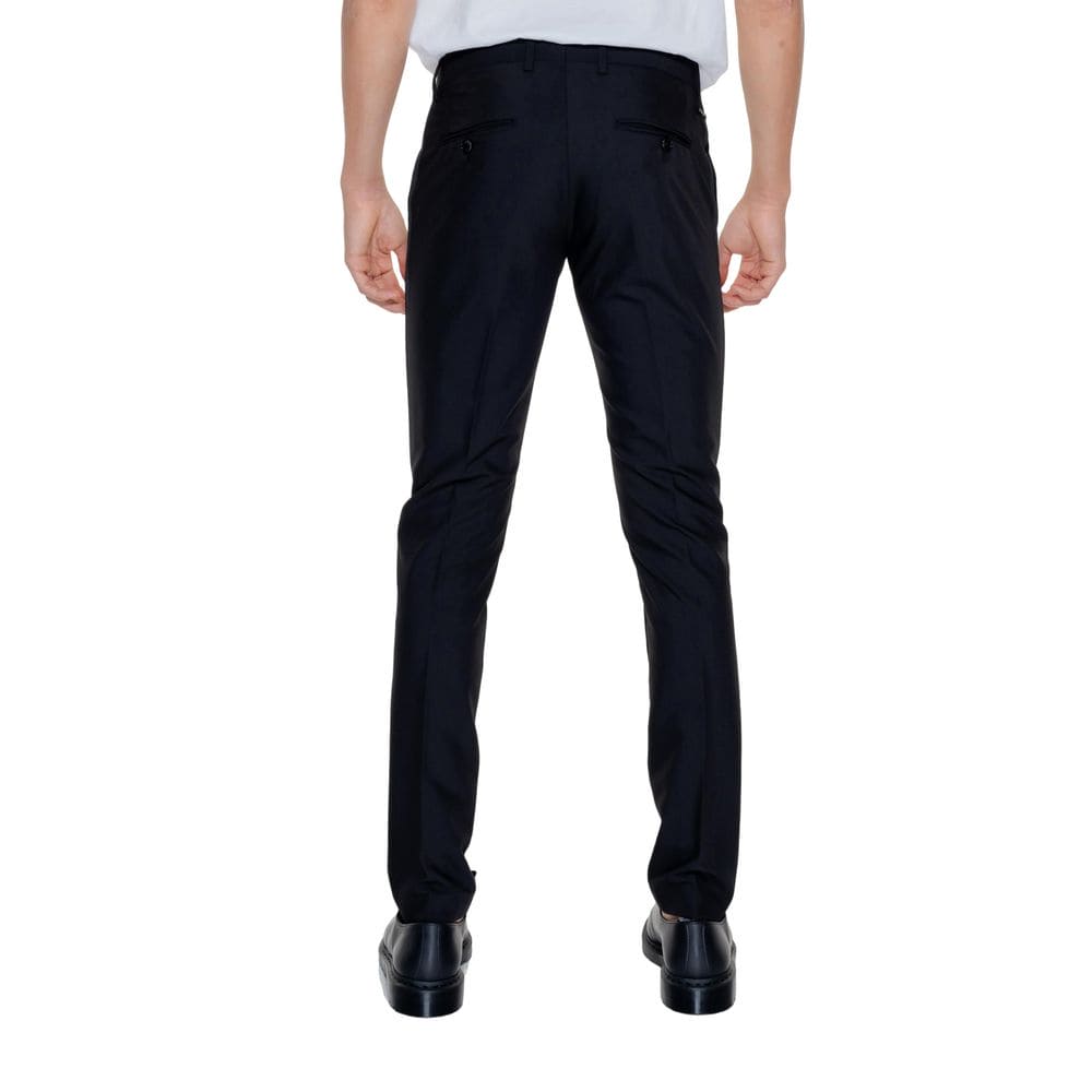 Antony Morato Black Polyester Jeans & Pant