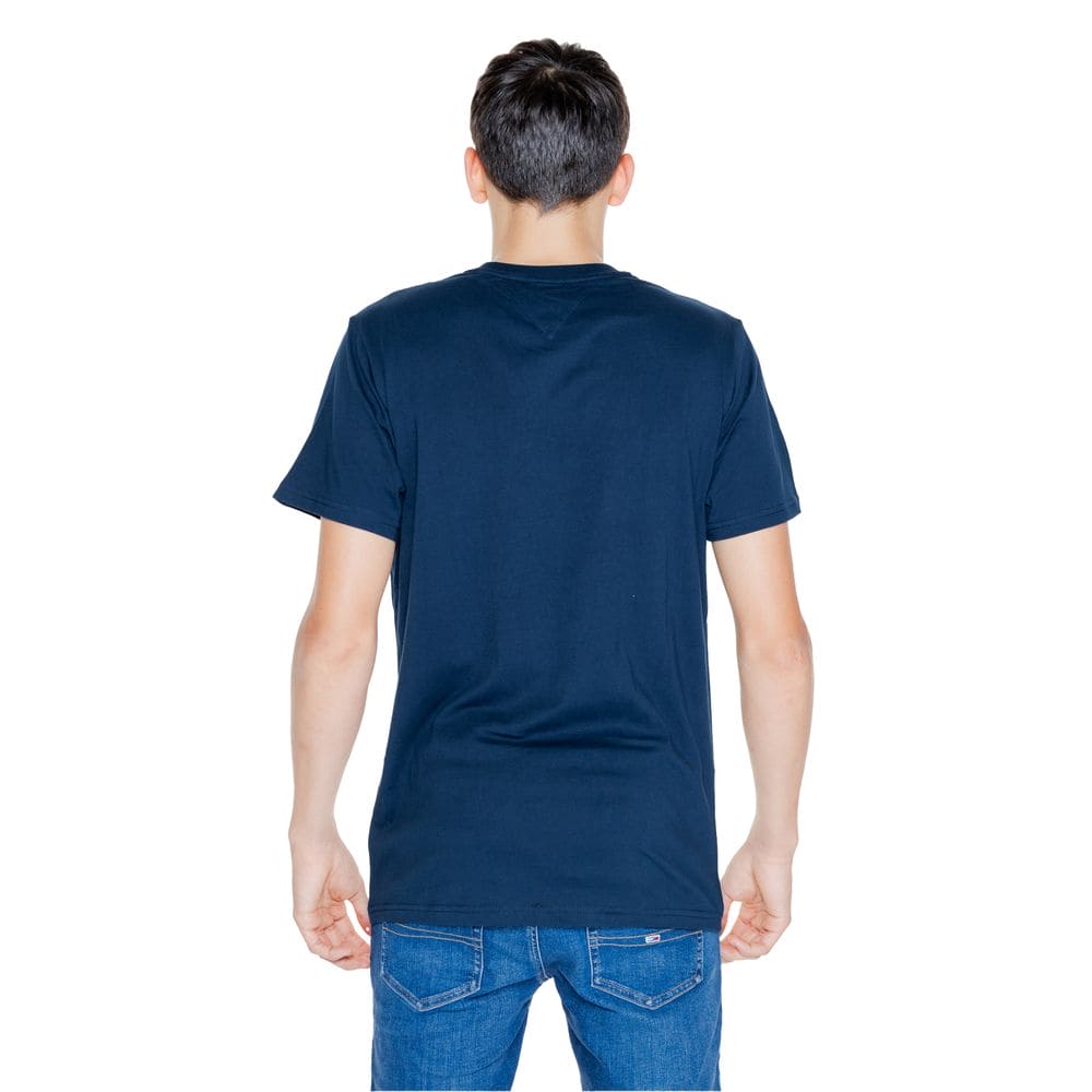 Tommy Hilfiger Jeans Blue Cotton Rigenerato T-Shirt