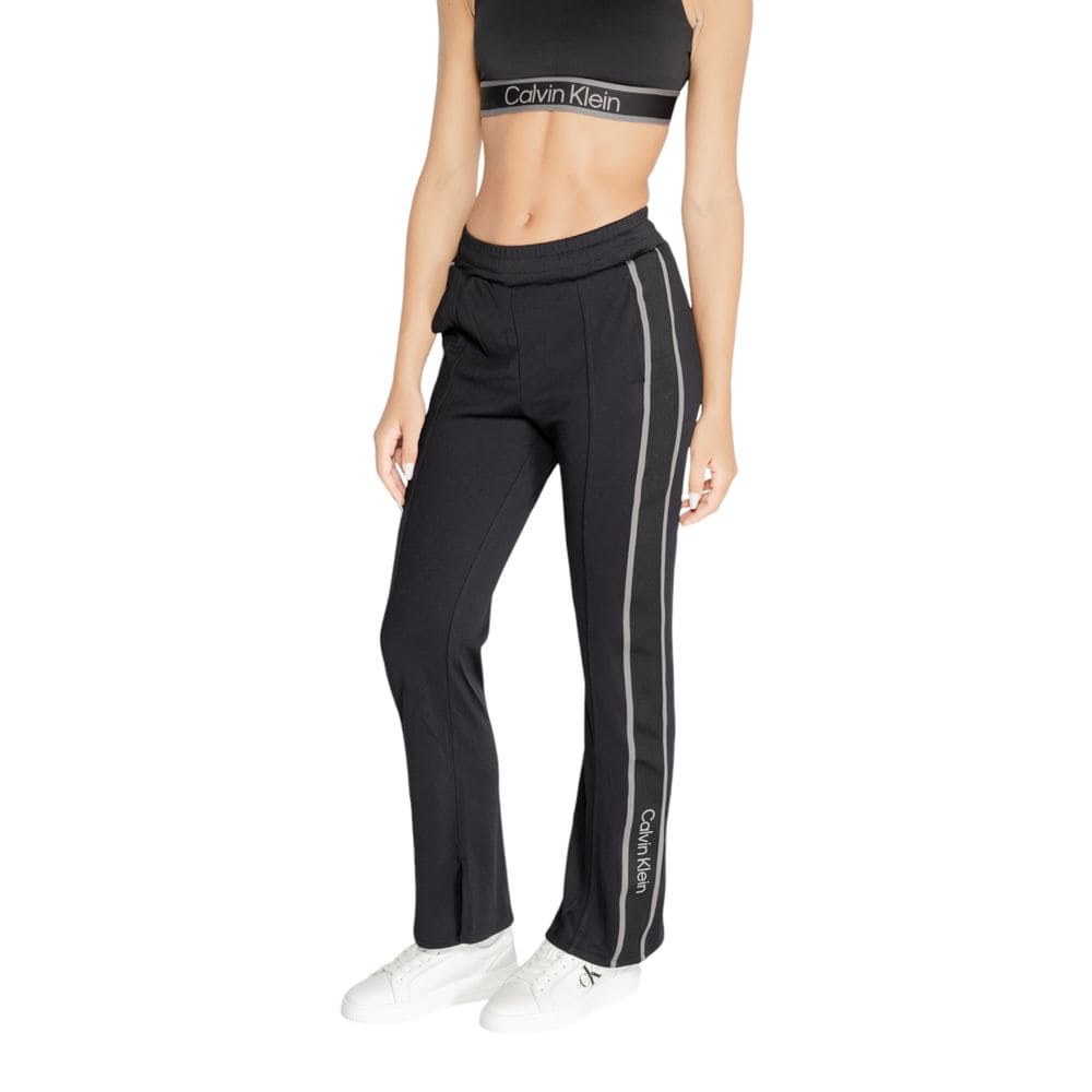 Calvin Klein Sport Black Recycled Polyester Jeans & Pant