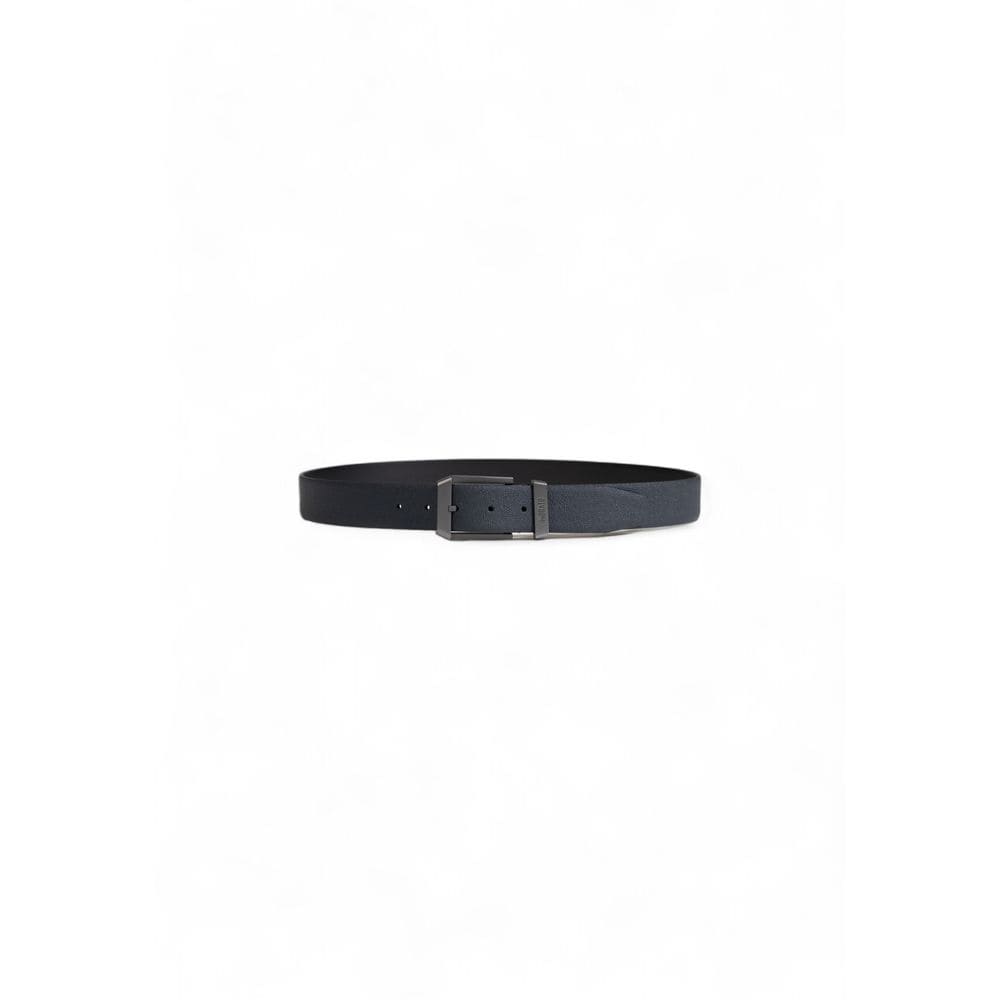 Antony Morato Blue Leather Belt