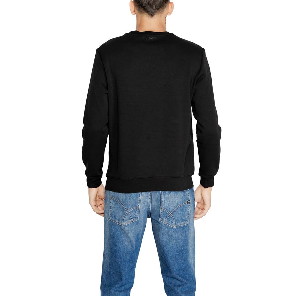 Antony Morato Black Cotton Sweater