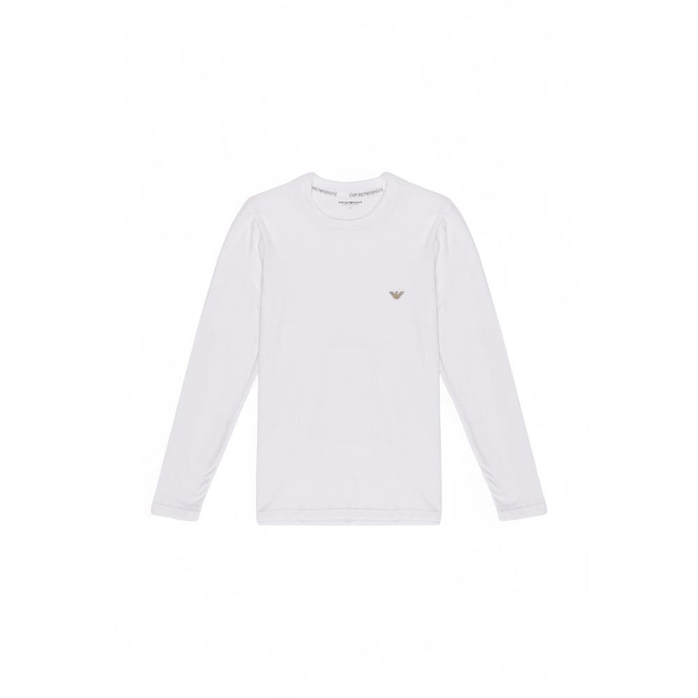 Emporio Armani Underwear White Cotton Shirt