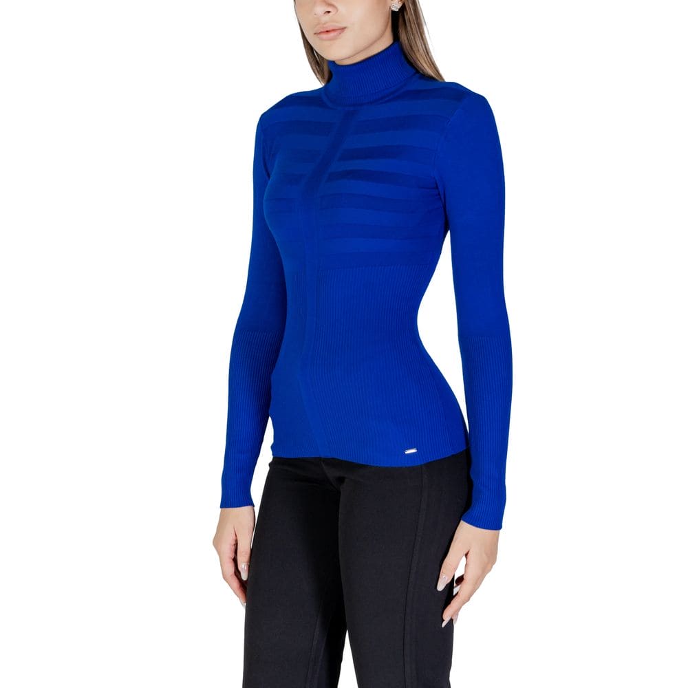 Morgan De Toi Blue Viscose Sweater