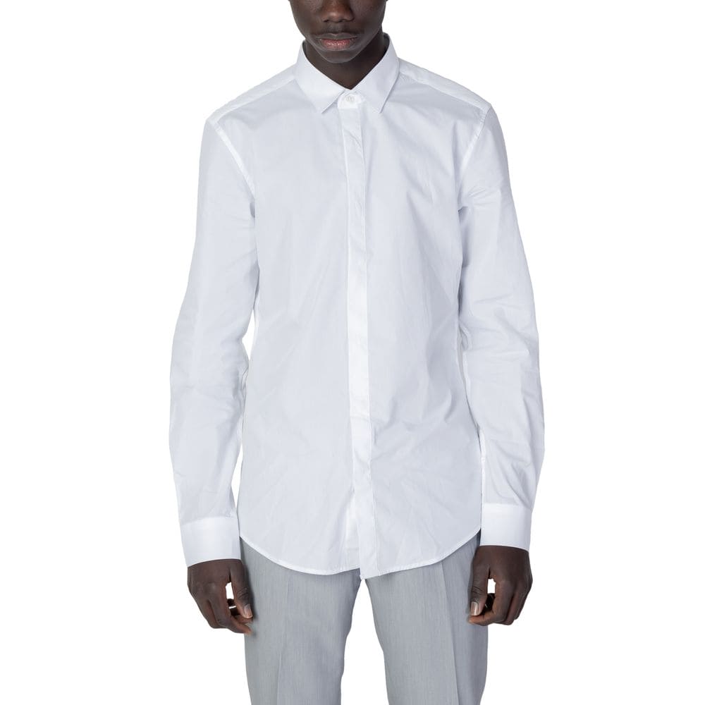 Antony Morato White Cotton Shirt