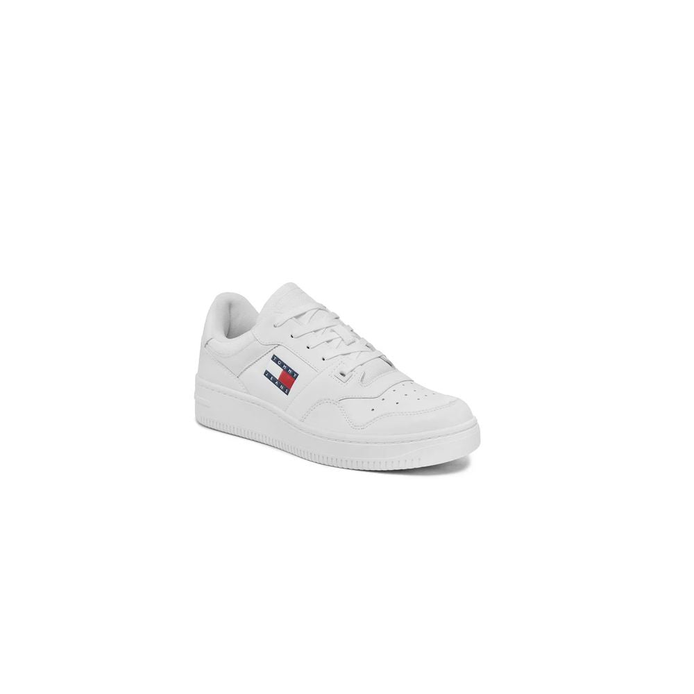 Tommy Hilfiger Jeans White Leather Sneaker