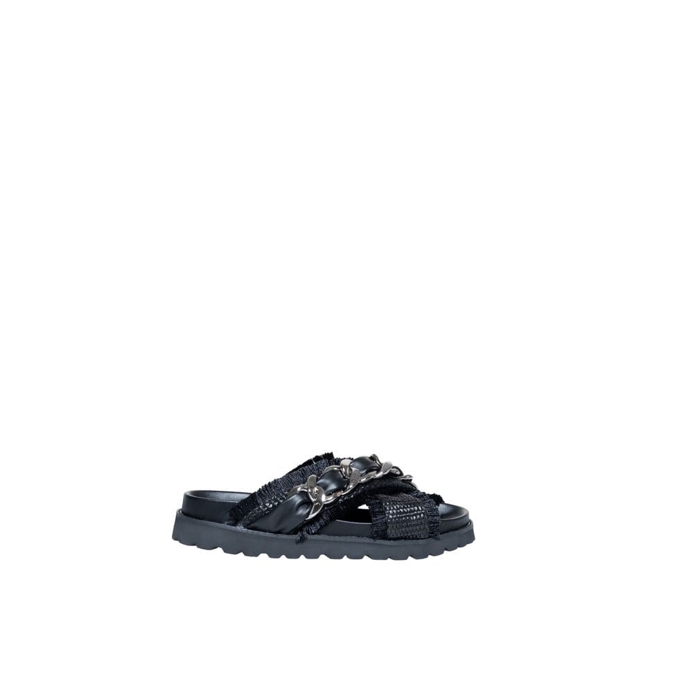 Cult Black Polyethylene Sandal