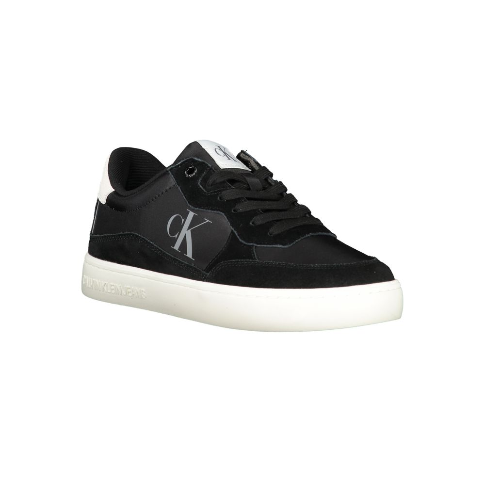 Calvin Klein Black Polyester Men Sneaker