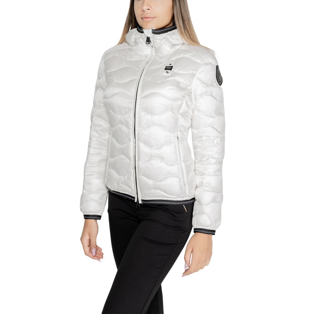 Blauer White Duck Feathers Jackets & Coat