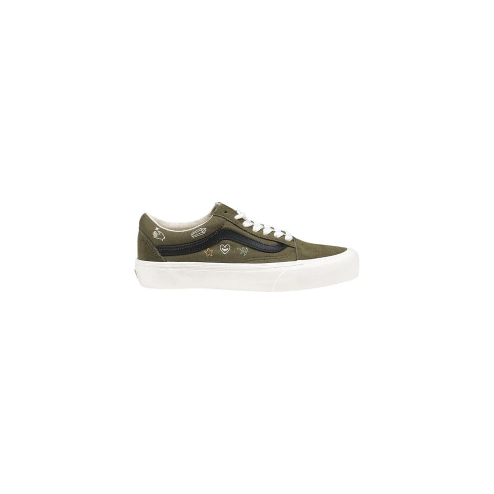 Vans Green Leather Sneaker