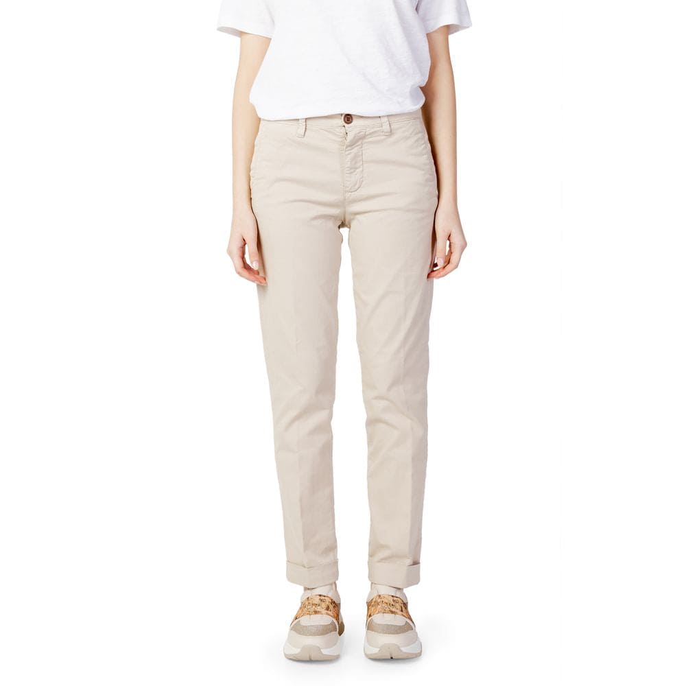 Blauer Beige Cotton Jeans & Pant