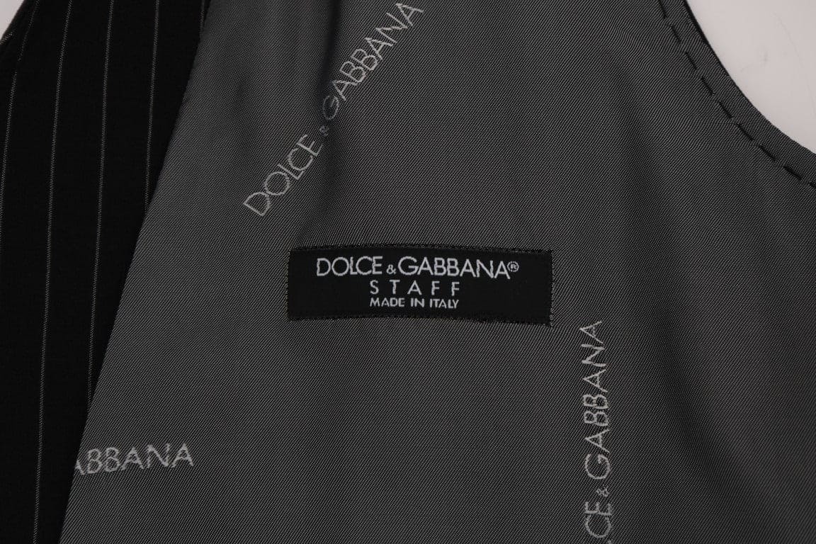 Gilet sans manches rayé élégant Dolce &amp; Gabbana