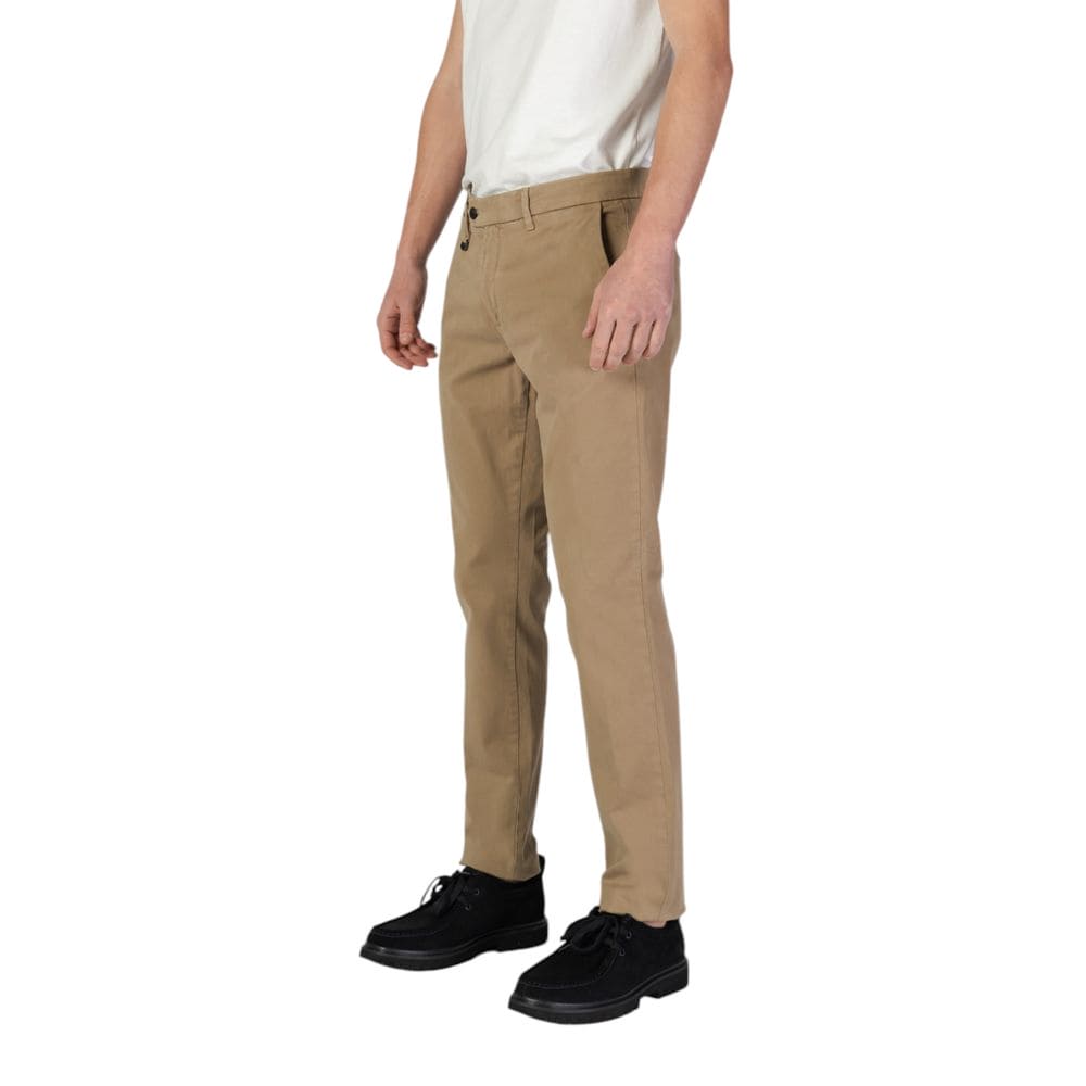 Antony Morato Beige Cotton Jeans & Pant