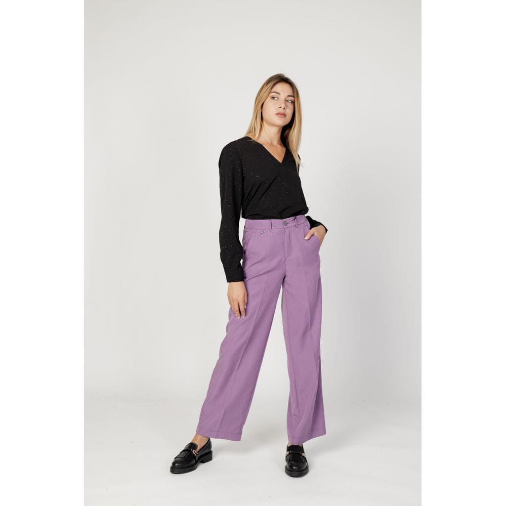 Street One Purple Lyocell Jeans & Pant