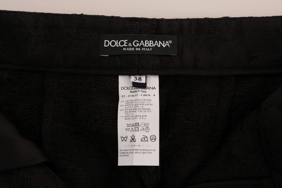 Pantalon habillé capri taille haute élégant Dolce &amp; Gabbana